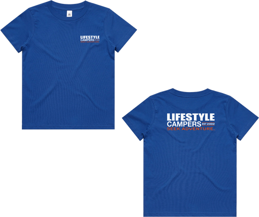 Lifestyle Campers KIDS short sleeve t-shirt