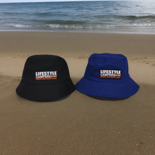 Lifestyle Campers Official Bucket Hat - Black or Blue